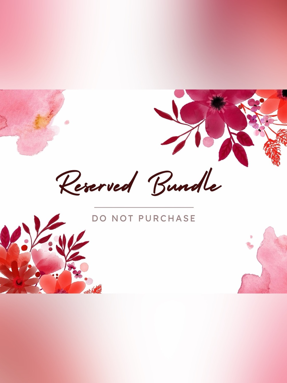 Karon’s Bundle - DO NOT PURCHASE